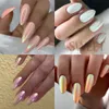 Akrylowe proszki płyny 6 Kolor Aurora Metalowy płyn Paznokieć Glitter Zestaw Małki Rurki Światło księżyca Błysny chromowany proszek Profesjonalny Salon Manicure 231121