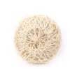 Sublimacja Sisal Bath Gąbka Naturalna organiczna ręcznie robiona ręcznie robiona sadzona kulka prysznicowa złuszczająca szydełka Skórka Puff Body Scrubber FY3454 BB0422