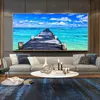 Vecchio ponte di legno Poster Pittura su tela Immagini di arte della parete per soggiorno Mare Lago Paesaggio Stampe Cielo Tramonto Modern Home Decor238V