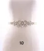 Bröllopssashes Nzuk Handmadel Bridesmaid Sash Diamond Crystal Dress Belt Rhinestone Bridal For Party