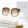 Cellini 2024 Designer Luxury Fashion Solglasögon Klassiska glasögon Goggle Beach Sun Glasögon för Mens Womens Ladies Outdoor Solglasögon 398