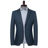 Herrenanzüge Schaf Herren Warme Kleidung Wolle England Stil High-End Slim Fit Oversize Hochzeit Trendige Britische Manteljacke Lässige Blazer