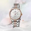 Montres-bracelets Ebohr Montre automatique pour femme élégante Verre saphir Résistant à l'eau Mécanique Parfait pour la mode urbaine et les femmes indépendantes