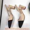 Sandalias Tamaño grande 45 Mujeres Slingbacks Zapatos Tacones altos Natural Cuero genuino Tacón grueso Vaca Colores mezclados Bombas Damas 230421