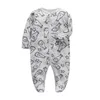 Pyjamas baby pojke flicka filt pajamas född baby långärmad 0 3 6 9 12 månad 231122