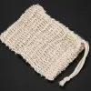 60PCS Wanna prysznicowa SISAL TOAB BAG Naturalny SISAL TOAP TOAP Exfoliating mydel Saver Uchwyt 60pcs 50pcs 40pcs 20pcs 18pcs