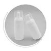 100ml 120ml 150ml Foamer Bottles Empty White Plastic Foam Bottles Hand Wash Soap Mousse Cream Dispenser Bubbling Bottle BPA Free Ajpbv