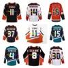 Trevor Zegras Radko Gudas Ducks Hóquei Jersey Mason Mctavish Getzlaf Ryan Miller Isac Lundestrom Max Jones Troy Terry Alex Killorn raro