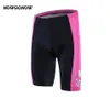 Kvinnor 2017 Cykling Shorts Girl Black Pink Outdoor Summer Cykelkläder Lovely Pro Team Riding Wear Nowgonow Gel Pad Lycra Shorts3093