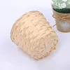 Dinnerware Sets Bamboo Basket Multipurpose Household Sundries Flower Desktop Small Storage Container