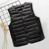 Gilets pour hommes Hommes Gilet Veste Élégant Hiver Rembourré Col V Manteau Chaud Coupe-Vent Plus Taille Cardigan Pour Un Confort Décontracté Sans Manches