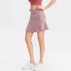 Skirts Skorts dames sport korte rok los fitting nep tweedelig anti-wandellicht snel drogende looplopend fitness rok broek tennisrok