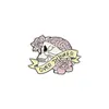 Broches, broches broches broches émail broche rose squelette fleur métal insignes drôle broche cadeau 1480 E3 livraison directe bijoux bijoux Dhjoz