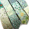 Bow Ties Men's Casual Chic Floral Neck Tie Grass Green Cotton Elegant Wedding Party Suit Collar Flower Necktie Gravata Accessories