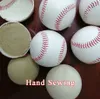 Badminton Sets 1pc Customized 9" Handmade Baseballs PVC Upper Soft Baseball Balls Softball Rubber Training Exercise Gift Personalized 231122