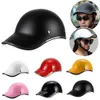 Radfahren Caps Masken Motorrad Helm Baseball Kappe Einstellbare Fahrrad Hälfte Roller MTB Sicherheit Schutzhelm für Frauen Männer Fahrrad Helme 231122