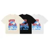 2023SS Męskie damskie Designer T koszule drukowana moda Man T-shirt Najwyższa jakość bawełniane koszulki Luksusowe luksusowe streetwearu Hip Hop Tshirts S-5xl