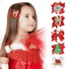 Haarspeldjes Haarspeldjes 9 stks/set Herfst Winter Pailletten Glanzend Decoratief Kerst Kinderen Glitter Haarspeldjes Hoofddeksels Boutique meisje haarelastiekjes 231121