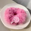 Girls Barbie Plush Hair Associory Kids Candy Letter Crown Consique Garmy Asestine Scrunchie Women All-Matching Hairbands Z5319