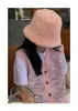 Berets Imported Short Two Mink Hair Fisherman Hat Furry Autumn And Winter Warm Shade Basin Female