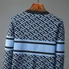 Maglione da uomo di design con cappuccio, moda, girocollo, manica lunga, lettera stampata, caldo, top pullover, girocollo, maglia casual lunga