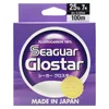 Linha de tranças Seaguar Glostar Japão Fluorocabon 100% Linha de pesca de fluorocarbono FC Líder de choque de líder de fluorocarbono líder da linha de atração de trancas de colméia 230421