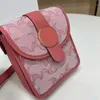 Top designer Mini Mobile phone bag Leather shoulder strap Cross body Shoulders bag Fashion style handbags printing Cosmetic Bags Clutch totes hobo purses wallet