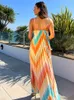 Farbe Plissee Hosenträger Langes Kleid Frauen Sommer Mode Ärmellose Lose EINE linie Kleider Weibliche s Casual Backless Sommerkleid