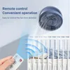 Altro Giardino domestico Ventilatore di raffreddamento ad aria con circolazione d'aria a parete senza fili con telecomando senza fili e tavolo con ventilatore elettrico pieghevole a luce LED 230422