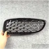 Grilles Para wysokiej jakości Diamentowa Grill Krada dla B M W Z4 E89 ABS FL BLOWSY BLUSKI BLUSKI PRZEDNIENIE GRILTY RACING DRIVE DH5PF