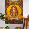 Tapestries Meditation Seven Chakras India Buddha Tapestry Wall Hanging Bohemian Witchcraft Aesthetics Yoga