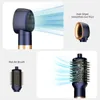 Alisadores de cabelo secador de íon negativo 6 em 1 alisador portátil escova pente elétrico curling ferramenta secador de cabelo 231122