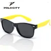 Sunglasses TR90 Fashion Children's Polarized Boys And Girls Cute Glasses UV Protection Beach Riding Goggles UV400