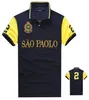 wholesale Polos de créateurs européens et américains T-shirt de créateur à manches courtes pour hommes brodé de polos de la série de villes américaines été nouveau haut de gamme 5XL