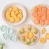 Formy do pieczenia 4pcs/zestaw Sakura Forma Torka Biscuit Rutter Spring Wiśnia Blossom Strawberry Cookie Forma Fondant Form