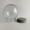 Articles de nouveauté cadeau promotionnel 45 65 80100 120 Mm de diamètre bricolage boule à neige en verre vide en gros 248G