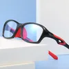 Güneş Gözlüğü Çerçeveleri 54-17-147 Optik Glasslar Kare Spor Erkekler Reçeteli Silikon Burun Pad Açık Binicilik TR90 Çerçeve