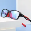 Lunettes de soleil Cadres 54-17-147 Lunettes optiques Square Sports Sports Prescription Silicone Plaquette nasale Équitation en plein air Tr90 Cadre