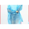 Impermeabili monouso Adt Cappuccio impermeabile di emergenza Poncho Camma da viaggio Must Rain Coat Uni One Time Rainwear Drop Delivery Home Garden Ho Dh1Hy