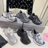 Mesh Sneaker Triple S Track 3XL slitna skor sneakers Balencaiiga Paris 3xl Shoe förhöjd familjens kvinnors andningseffekt SHOESS P6VWL