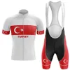 2022 Turkey Cycling Jersey Set Summer Mountain Bike Clothing Pro Rowery Jersey Sportswear Suit Maillot Ropa Ciclismo239b