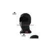 Maschera per motociclista Maschere di moda Ghetta per il collo In pile termico Mantieni caldo Moto Equitazione Clava Motociclista Inverno Antivento Sci Uomo W Otlbo