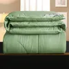 Set di biancheria da letto Nordic Natural Mulberry Luxury Silk Comforter Piumino Twin Queen King Full Size Coperta in cotone Trapunta Coppia in Filler 231122