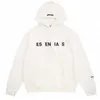 EssentialSweatshirts Ess Fog 1977フーディースウェットシャツメンズレディースプルオーバーヒップホップ特大ジャンパーフーディオネック3Dレターエッセンシャルショーディートップ品質サイズS-XL