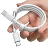 1m 2m de 20w Cabos PD C a C Tipo C USB C Linha do cabo do cabo Data Fio de carregador para Samsung S10 S20 S22 Nota 10 HTC LG com caixa de varejo