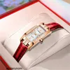 Rosdn Limited Watches Swiss Movement Lawston Qixi Valentines Day Gift Watch Female Brand Temperament Womens Watch Top Ten Waterproof Small Watch Square W HBM6