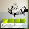 Duvar Çıkartmaları Karikatür Totoro Çocuklar Oda Dekorasyon Çıkartmaları Diy Ev Dekoru Yatak Odası Pvc Çıkarılabilir Anime Poster2871