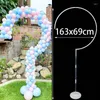 Party Decoration Frågan Mark Balloon Stand Kön Reveal Holder Baby Shower Birthday Wedding Diy Home Decor Supplies