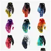 Gants de cyclisme MX Motocross Moto Racing Sports de plein air Vélo VTT VTT BMX hors route P0820 Livraison directe en plein air Protection Dhmjz