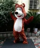 Profesjonalna świąteczna kreskówka Niedźwiedź Mascot Costume Walkon Cartoon Anime Earth Performing Odzież Ziemia Rekwizyta odzieży